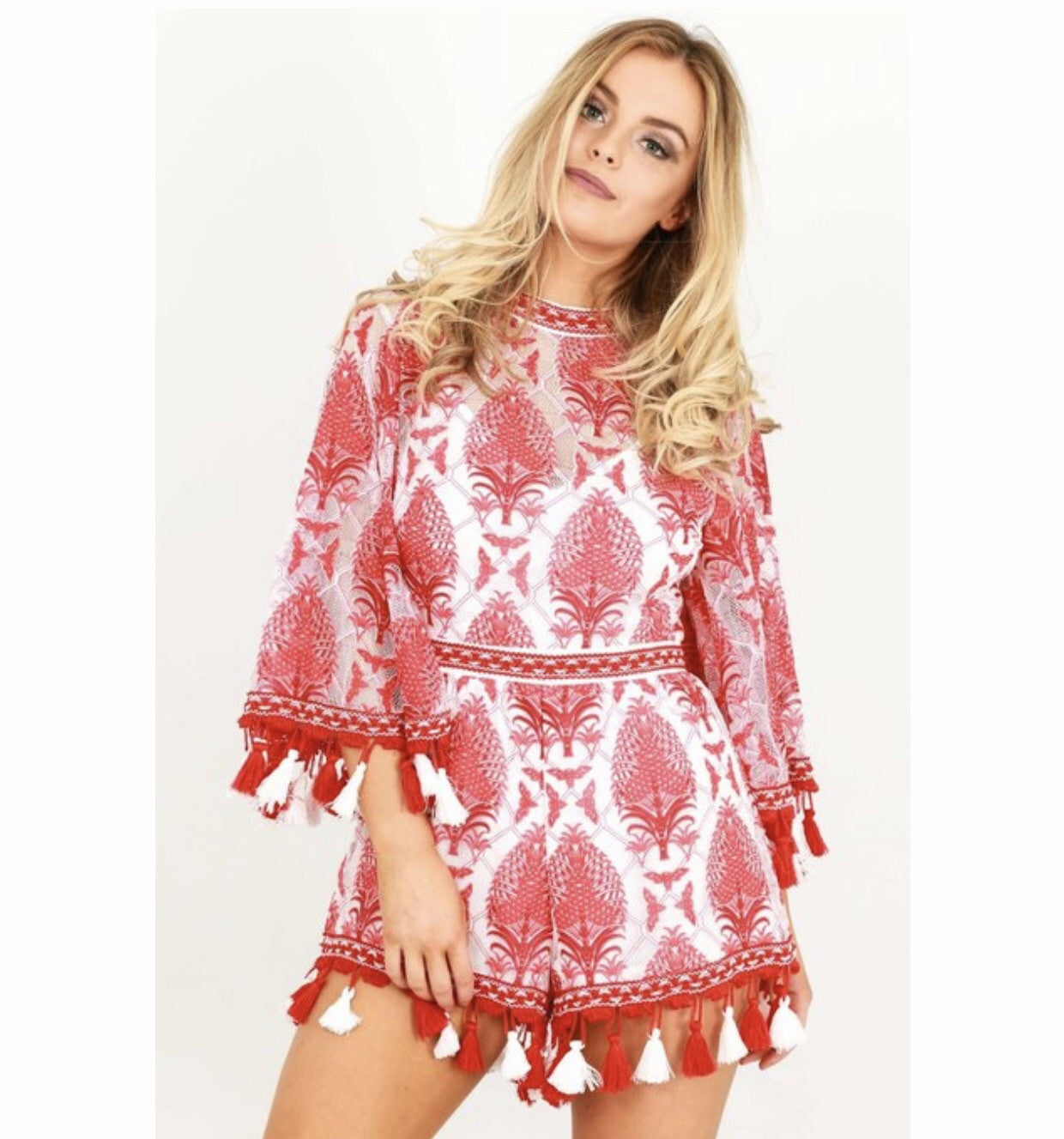 Tassel playsuits 2025
